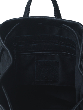 ΓΥΝΑΙΚΕΙΟ ΔΕΡΜΑΤΙΝΟ ΣΑΚΙΔΙΟ ΠΛΑΤΗΣ | Μαύρο