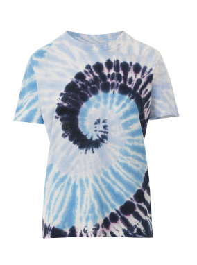 ΓΥΝΑΙΚΕΙΟ T-SHIRT TIE & DYE | Μπλε L