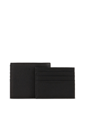 ΑΝΔΡΙΚΟ ΠΟΡΤΟΦΟΛΙ GIFT-SET | Μαύρο