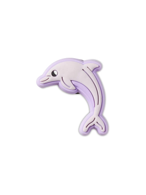 JIBBITZ™ CHARMS PURPLE DOLPHIN | Μωβ UNIQUE ONE SIZE