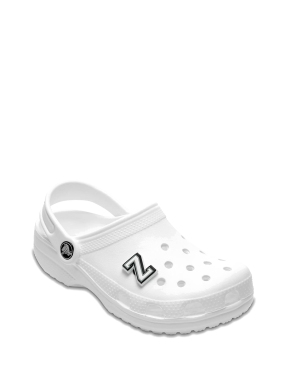 JIBBITZ™ CHARMS LETTER Z | Ασπρόμαυρο UNIQUE ONE SIZE