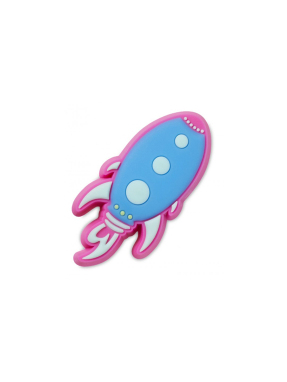 JIBBITZ™ CHARMS LIGHTS UP ROCKETSHIP | Πολύχρωμο UNIQUE ONE SIZE