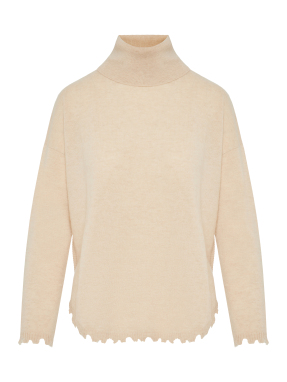 ΓΥΝΑΙΚΕΙΟ ΠΟΥΛΟΒΕΡ ΖΙΒΑΓΚΟ MAVIS | Μπεζ M/L