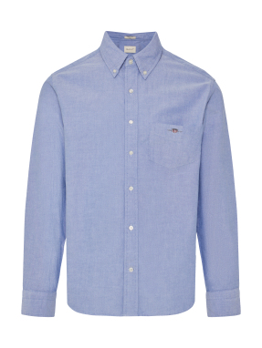 ΑΝΔΡΙΚΟ OXFORD ΠΟΥΚΑΜΙΣΟ | Μπλε Ανοιχτό XXL