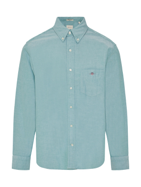 ΑΝΔΡΙΚΟ OXFORD ΠΟΥΚΑΜΙΣΟ | Τυρκουάζ XXL