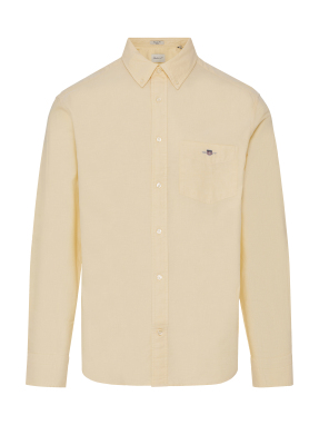 ΑΝΔΡΙΚΟ OXFORD ΠΟΥΚΑΜΙΣΟ | Κίτρινο XXL