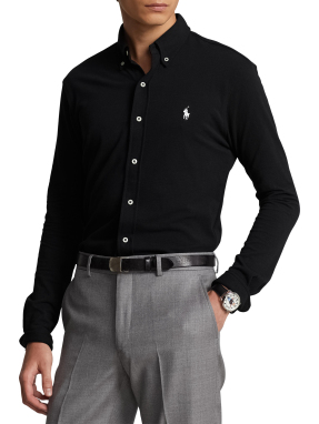 ΑΝΔΡΙΚΟ ΠΟΥΚΑΜΙΣΟ ΜΕ ΛΟΓΟΤΥΠΟ | Μαύρο M