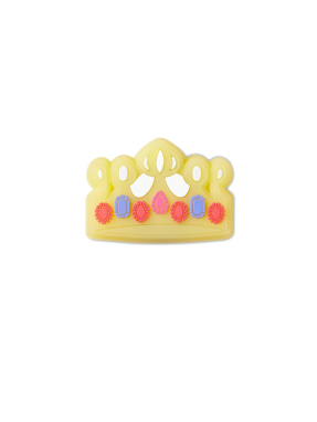 JIBBITZ™ CHARMS LIGHTS UP PRINCESS CROWN | Κίτρινο UNIQUE ONE SIZE
