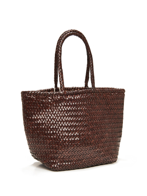 ΓΥΝΑΙΚΕΙΑ ΤΣΑΝΤΑ ΧΕΙΡΟΣ GRACE BASKET SMALL | Καφέ