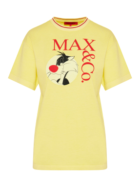 ΓΥΝΑΙΚΕΙΟ T-SHIRT IZZY MAX&CO. x LOONEY TUNES | Κίτρινο S