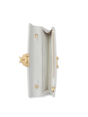 ΓΥΝΑΙΚΕΙΟ CLUTCH ΜΕ ΑΛΥΣΙΔΑ TRACY LARGE | Λευκό