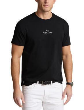 ΑΝΔΡΙΚΟ T-SHIRT ΜΕ ΛΟΓΟΤΥΠΟ | Μαύρο XXL