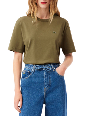 ΓΥΝΑΙΚΕΙΟ PIMA JERSEY T-SHIRT | Λαδί EU 40