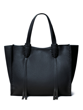 ΓΥΝΑΙΚΕΙΑ ΔΕΡΜΑΤΙΝΗ ΤΣΑΝΤΑ ARA MEDIUM TOTE | Μαύρο