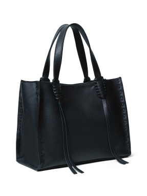 ΓΥΝΑΙΚΕΙΑ ΔΕΡΜΑΤΙΝΗ ΤΣΑΝΤΑ ARA MEDIUM TOTE | Μαύρο