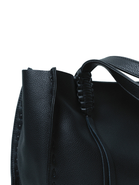 ΓΥΝΑΙΚΕΙΑ ΔΕΡΜΑΤΙΝΗ ΤΣΑΝΤΑ ARA MEDIUM TOTE | Μαύρο