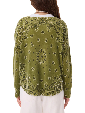 ΓΥΝΑΙΚΕΙΟ ΠΟΥΛΟΒΕΡ MELA BAMDANA | Πράσινο S/M