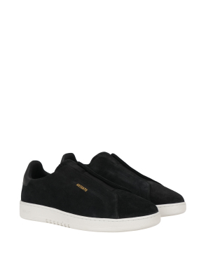 ΑΝΔΡΙΚΑ SUEDE SNEAKERS DICE LACELESS | Ασπρόμαυρο 44