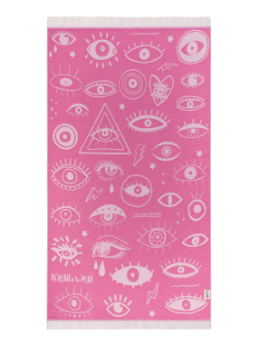 ΒΑΜΒΑΚΕΡΗ ΠΕΤΣΕΤΑ ΘΑΛΑΣΣΗΣ | Ροζ ONE SIZE