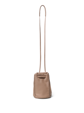 ΓΥΝΑΙΚΕΙΑ ΔΕΡΜΑΤΙΝΗ ΤΣΑΝΤΑ ΧΙΑΣΤΙ POUCH | Nude
