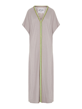 ΜΑΞΙ ΦΟΡΕΜΑ ΠΑΡΑΛΙΑΣ PIMA ABAYA | Γκρι M/L