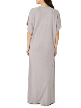 ΜΑΞΙ ΦΟΡΕΜΑ ΠΑΡΑΛΙΑΣ PIMA ABAYA | Γκρι M/L