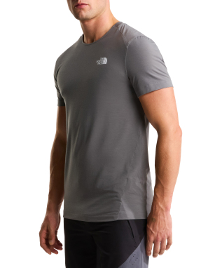 ΑΝΔΡΙΚΟ T-SHIRT ΜΕ ΛΟΓΟΤΥΠΟ M LIGHTNING ALPINE S/S | Γκρι Σκούρο S