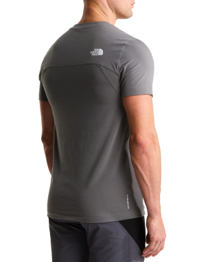 ΑΝΔΡΙΚΟ T-SHIRT ΜΕ ΛΟΓΟΤΥΠΟ M LIGHTNING ALPINE S/S | Γκρι Σκούρο S