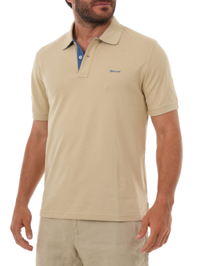 ΑΝΔΡΙΚΗ POLO ΜΠΛΟΥΖΑ | Μπεζ G0200 XL
