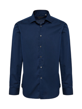 ΑΝΔΡΙΚΟ ΠΟΥΚΑΜΙΣΟ | Μπλε Σκούρο EU 39