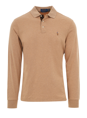 ΑΝΔΡΙΚΗ ΜΑΚΡΥΜΑΝΙΚΗ POLO ΜΠΛΟΥΖΑ | Καφέ M