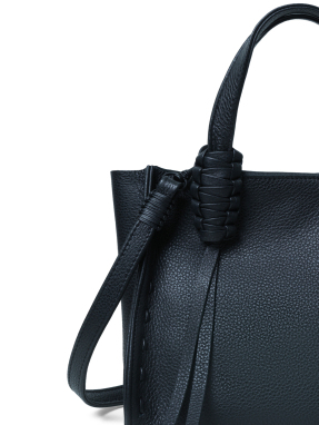 ΓΥΝΑΙΚΕΙΑ ΔΕΡΜΑΤΙΝΗ ΤΣΑΝΤΑ TOTE ARIA MINI | Μαύρο