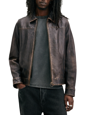 ΑΝΔΡΙΚΟ ΔΕΡΜΑΤΙΝΟ ΜΠΟΥΦΑΝ | Καφέ M