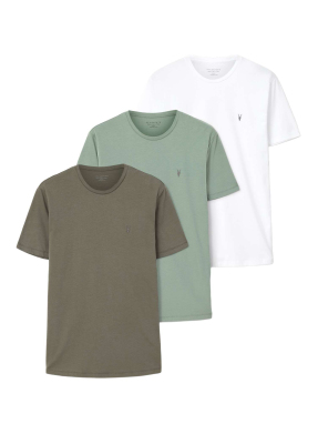 ΑΝΔΡΙΚΟ ΣΕΤ T-SHIRTS BRACE 3 ΤΜΧ | Πράσινο XXL