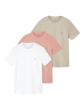 ΑΝΔΡΙΚΟ T-SHIRT ΣΕΤ 3 ΤΜΧ | Πολύχρωμο XXL
