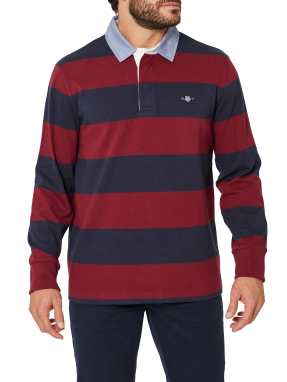 ΑΝΔΡΙΚΗ ΜΑΚΡΥΜΑΝΙΚΗ POLO ΜΠΛΟΥΖΑ | Μπορντό XL