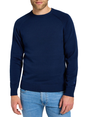 ΑΝΔΡΙΚΟ ΠΟΥΛΟΒΕΡ RAGLAN | Μπλε Σκούρο L