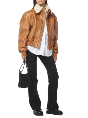 ΓΥΝΑΙΚΕΙΑ ΔΕΡΜΑΤΙΝΗ ΤΣΑΝΤΑ ΧΙΑΣΤΙ HIMMEL HOBO MINI | Μαύρο