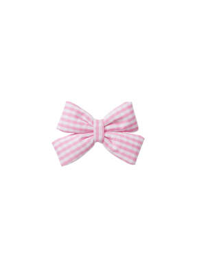 JIBBITZ™ CHARMS CHECKERBOARD BOW | Ροζ UNIQUE ONE SIZE
