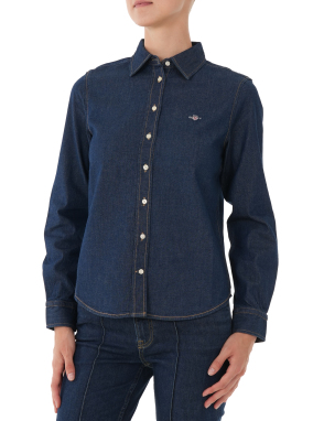 ΓΥΝΑΙΚΕΙΟ DENIM ΠΟΥΚΑΜΙΣΟ | Μπλε Σκούρο G0965 EU 38