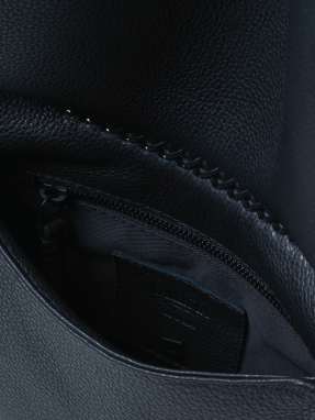 ΓΥΝΑΙΚΕΙΑ ΔΕΡΜΑΤΙΝΗ ΤΣΑΝΤΑ ΧΙΑΣΤΙ MEDIUM SADDLE | Μαύρο