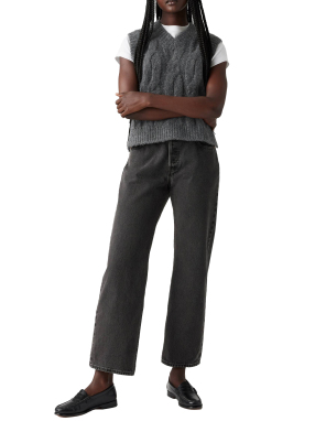 ΓΥΝΑΙΚΕΙΟ DENIM ΠΑΝΤΕΛΟΝΙ 501™ | Μαύρο 25/29