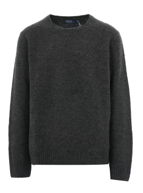 ΑΝΔΡΙΚΟ ΠΟΥΛΟΒΕΡ SUEDE-PATCH | Γκρι Σκούρο XXL