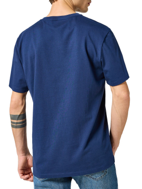 ΑΝΔΡΙΚΟ T-SHIRT ΜΕ ΛΟΓΟΤΥΠΟ | Μπλε XXXXL