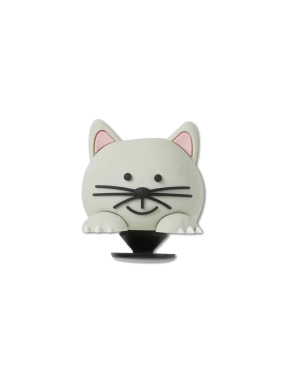 JIBBITZ™ CHARMS 3D KITTY | Γκρι UNIQUE ONE SIZE