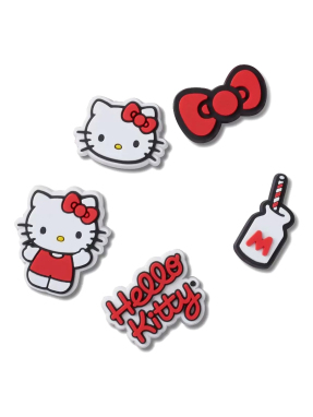 JIBBITZ™ CHARMS HELLO KITTY 5PCK | Πολύχρωμο UNIQUE ONE SIZE