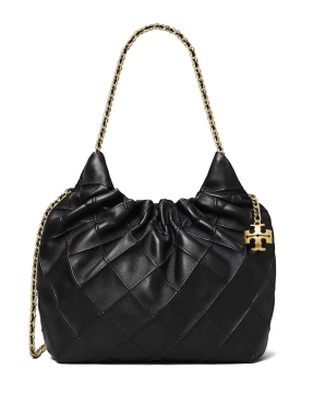 ΓΥΝΑΙΚΕΙΑ ΔΕΡΜΑΤΙΝΗ ΤΣΑΝΤΑ FLEMING SOFT HOBO MINI | Μαύρο