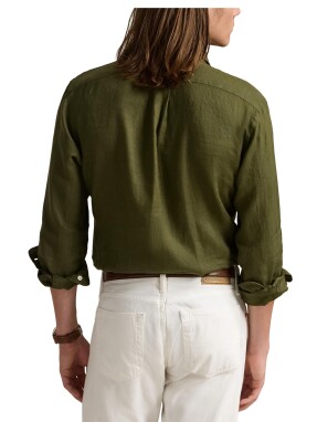 ΑΝΔΡΙΚΟ ΛΙΝΟ ΠΟΥΚΑΜΙΣΟ | Λαδί XXL