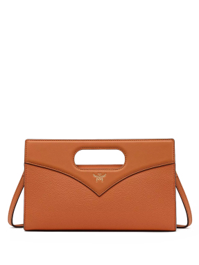 ΓΥΝΑΙΚΕΙΑ ΔΕΡΜΑΤΙΝΗ ΤΣΑΝΤΑ ΧΕΙΡΟΣ DIAMOND SMALL | Καφέ