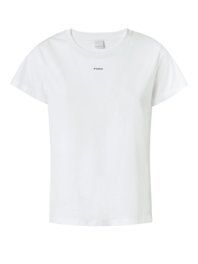 ΓΥΝΑΙΚΕΙΟ T-SHIRT ΜΕ ΛΟΓΟΤΥΠΟ BASICO | Λευκό S